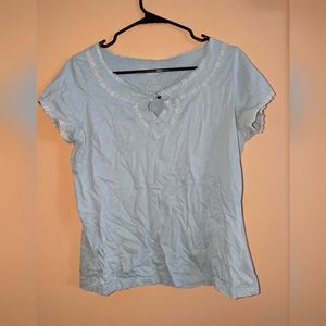 Baby Blue top